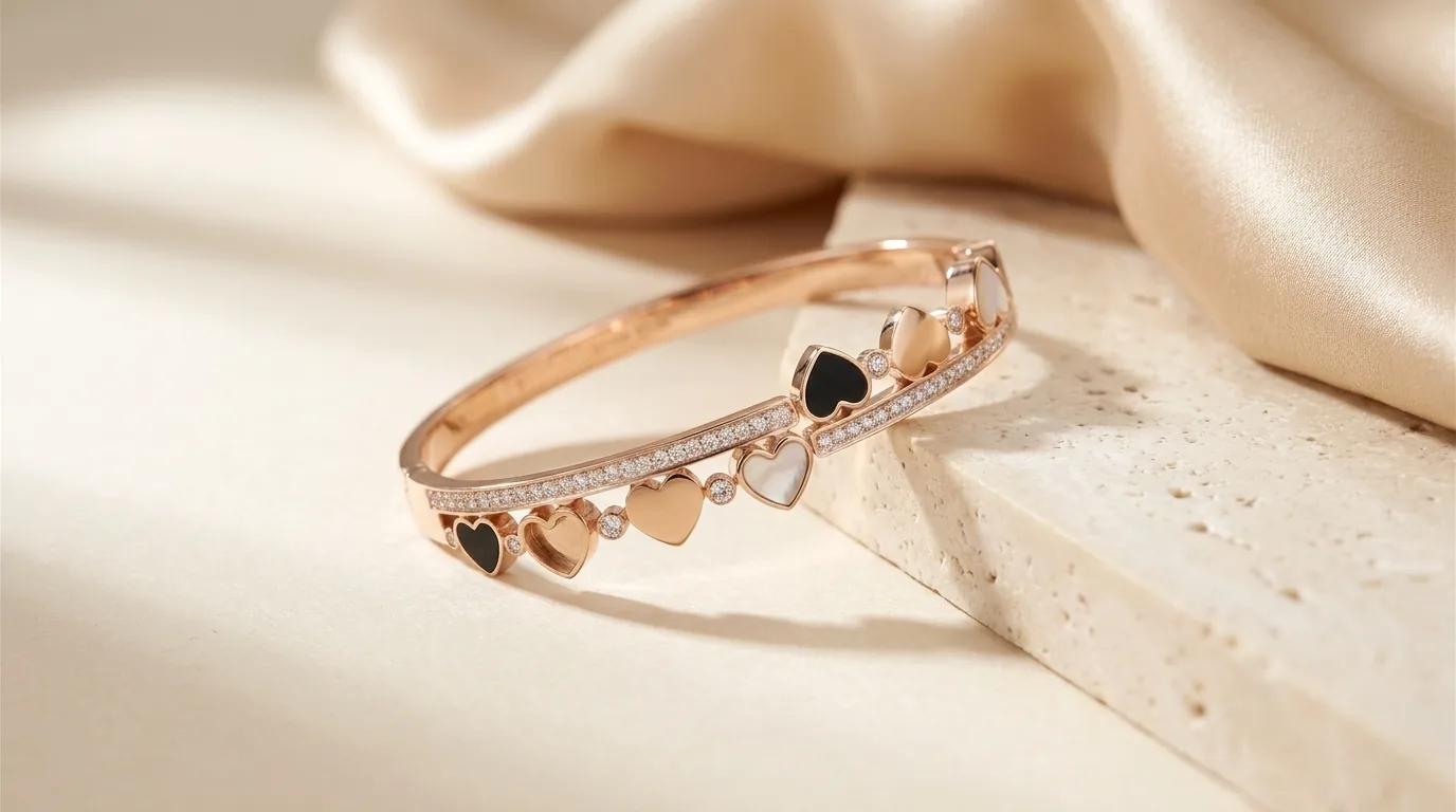 Coeur Artisanal Gold Bracelet