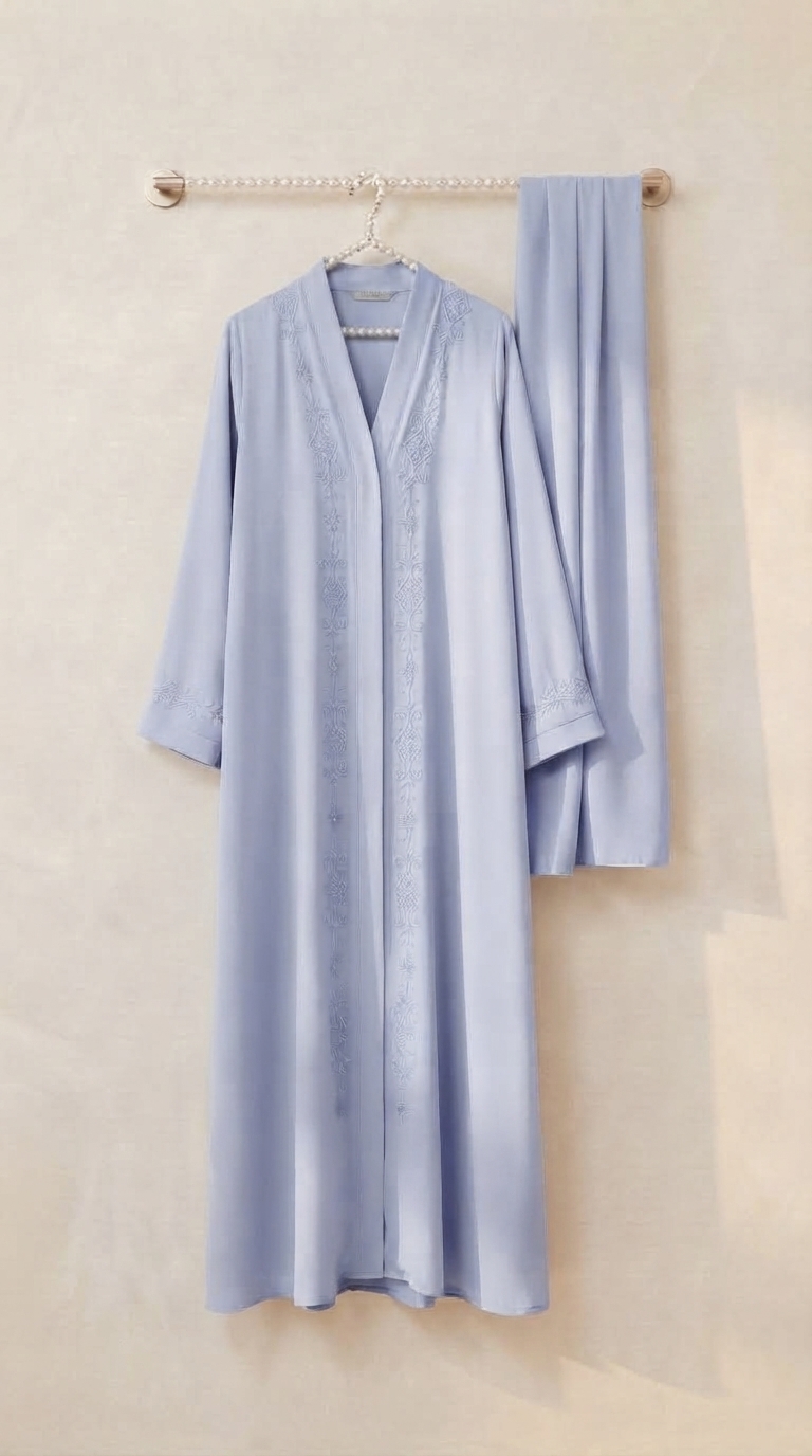 Wisteria Lilac Handcrafted Crepe